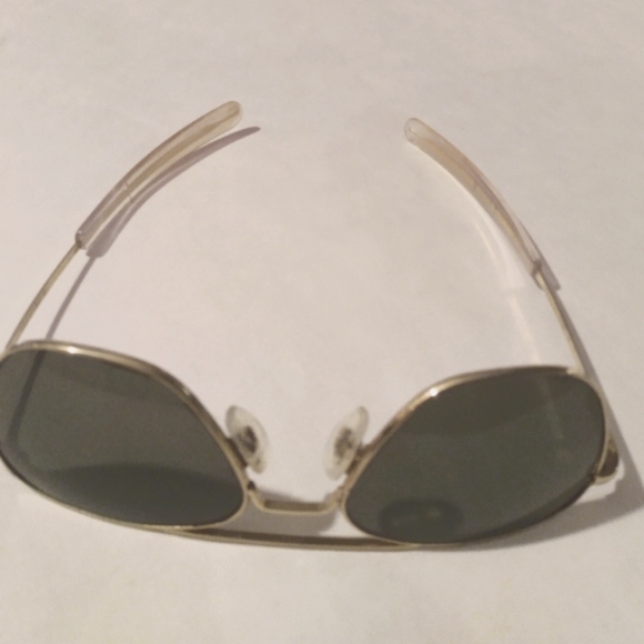 VINTAGE RANDOLPH ENG 58-20 5 1/2  CRYSTAL ORIGINAL PILOT AVIATOR SUNGLASSES - Picture 8 of 16